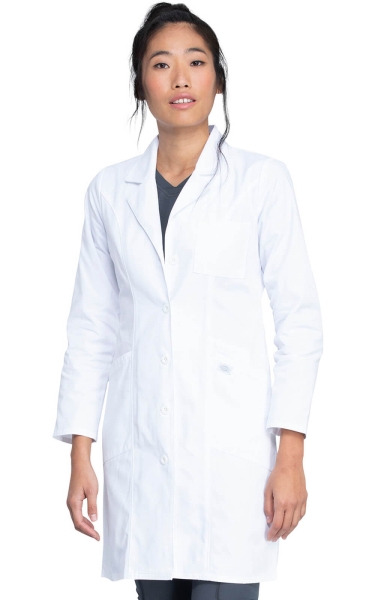 Halat de Laborator Dickies - Prof. Whites | White - Img 1