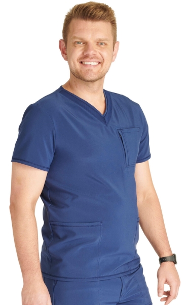 Halat Medical Antimicrobian Bărbătesc PROTX2® - Navy | Cherokee - Img 4