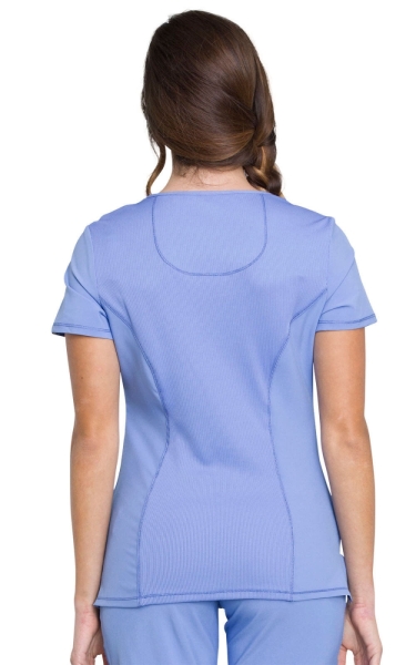 Halat medical antimicrobian Cherokee PROTX2® Mock Wrap - Infinity | Ciel - Img 3