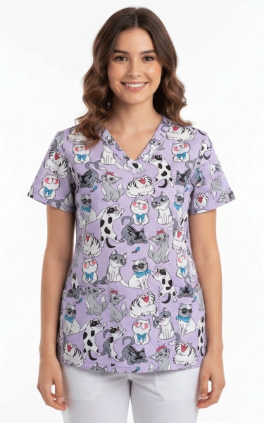 Halat Medical Cherokee - Prints Stretch | Furry Cute