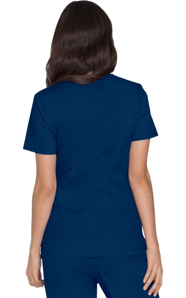 Halat Medical - Cherokee WorkWear - Mock Wrap Core Stretch | Navy - Img 2
