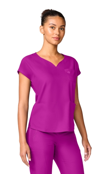 Halat Medical Damă Insight - Back to the Fuschia | Med Couture - Img 6