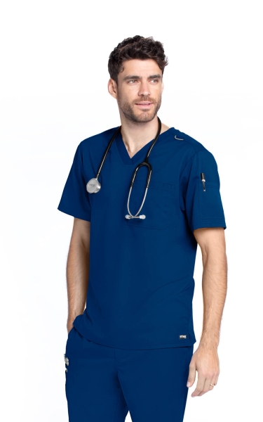 Halat Medical Grey's Anatomy by Barco - Evan | Indigo - Img 1