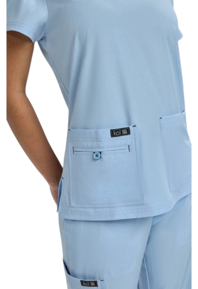 Halat Medical Koi Happiness - Becca | Heather Chambray - Img 4