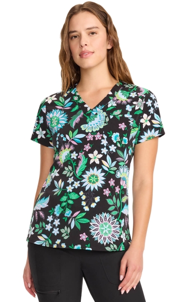 Halat Medical Med Couture - Mc Prints | Bohemian Bloom