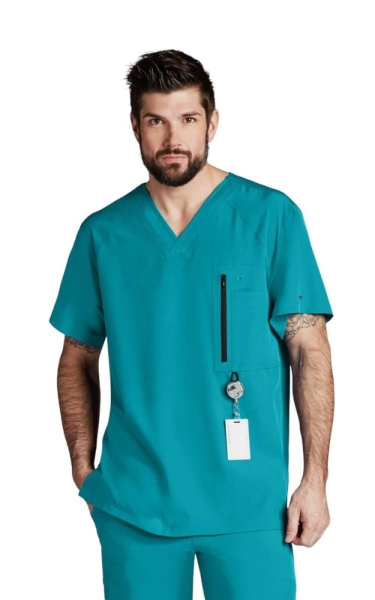 Halat Medical pentru Bărbați Amplify Teal | Barco One