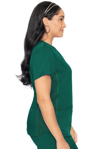 Halat Medical Shirttail Med Couture - Mc Touch | Hunter Green - Img 4