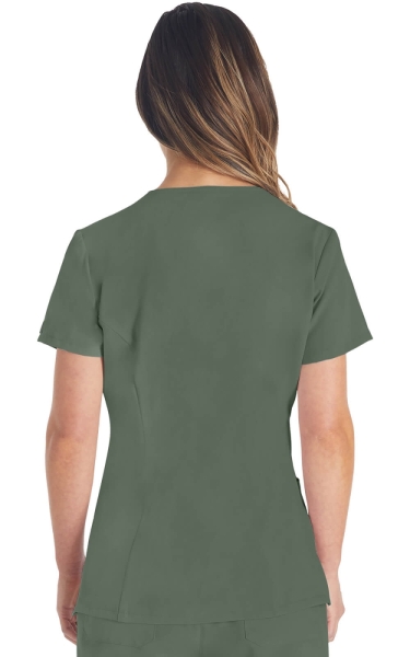 Halat Medical Stretch Funcțional Dickies - EDS Essentials | Olive - Img 2