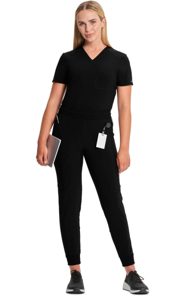 Pantaloni Antimicrobieni Cargo Stretch Cherokee PROTX2® - Infinity | Negru - Img 2