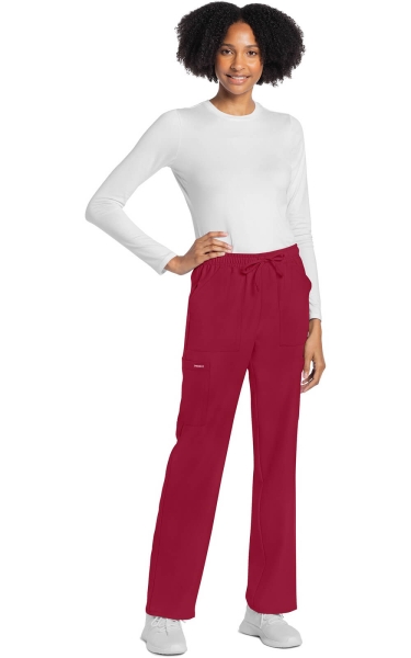 Pantaloni Medicali Antimicrobieni Cherokee PROTX2® - WW Originals Ultra | Red - Img 2