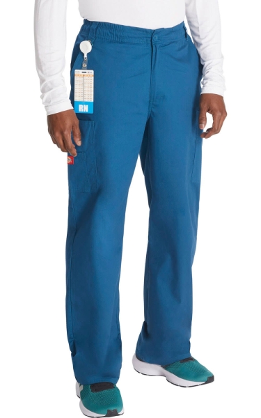 Pantaloni Medicali cu Talie Elastică EDS - Carribbean | Dickies - Img 5