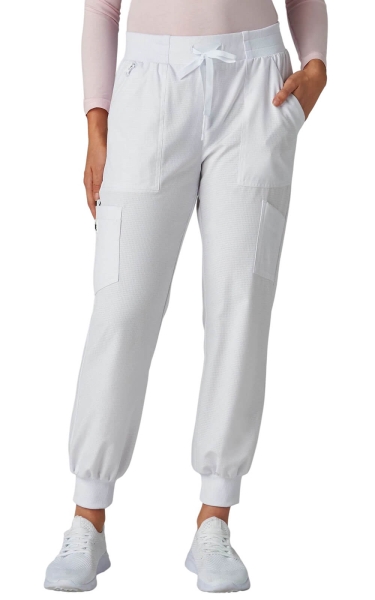 Pantaloni Medicali Jogger Koi Happiness Hettie - Solis | White