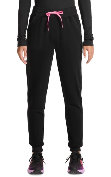 Pantaloni Medicali Jogger Natural Rise MC AMP by Med Couture | Black - Img 1