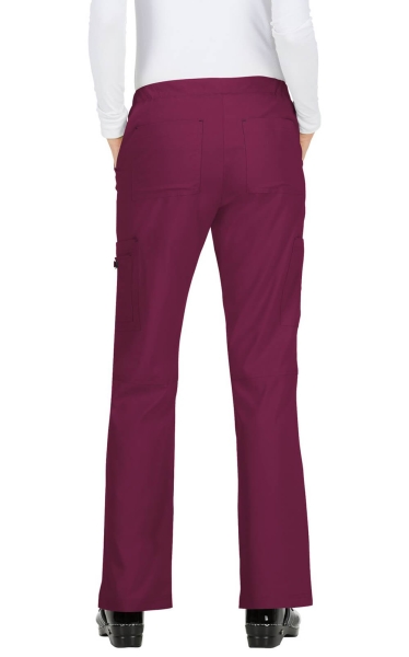 Pantaloni Medicali Koi Happiness - Holly | Wine - Img 2