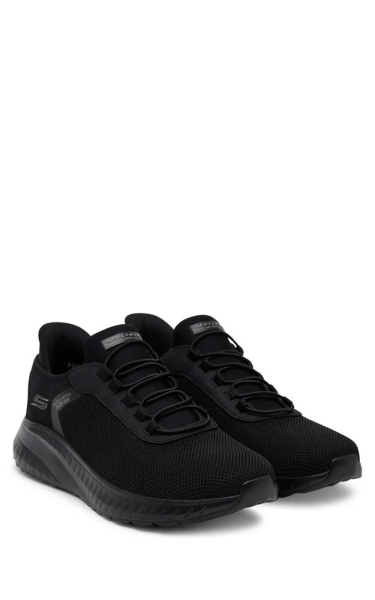 Pantofi Skechers Slip-Ins - Bobs Squad Chaos - Tough Walk | Black - Img 2