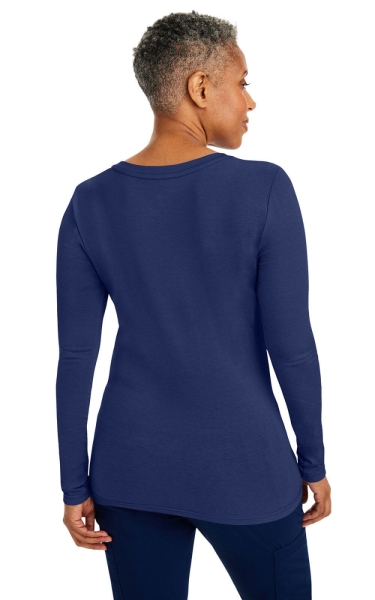 Bluză din Tricot cu Mânecă Lungă Melissa - Navy | Healing Hands - Img 2