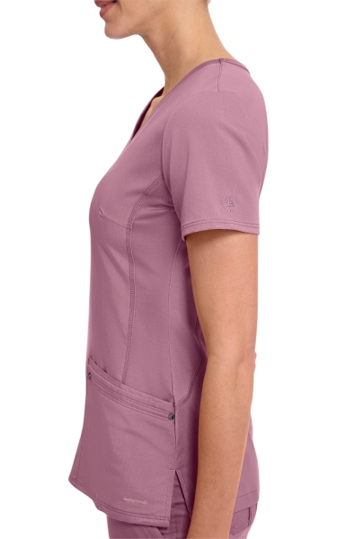 Bluză Medicală Healing Hands Juliet - HH Purple Label | Powder Puff Pink - Img 7