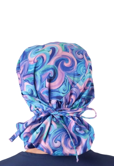 Boneta Chirurgicala Par Lung - Stunning Purple Swirls - Img 2