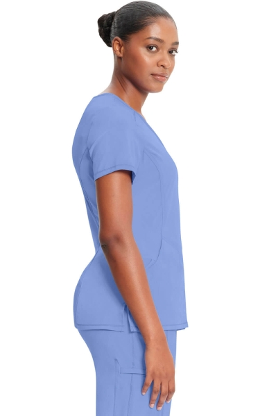 Halat medical antimicrobian Cherokee PROTX2® Mock Wrap - Infinity | Ciel - Img 4