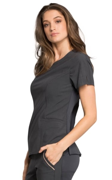 Halat Medical Cambrat - Pewter | Cherokee Statement - Img 2