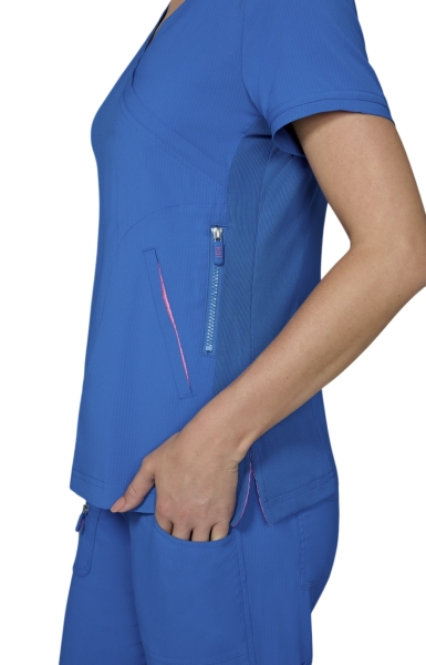 Halat medical dama Koi Happiness - Philosophy | Royal Blue - Img 4