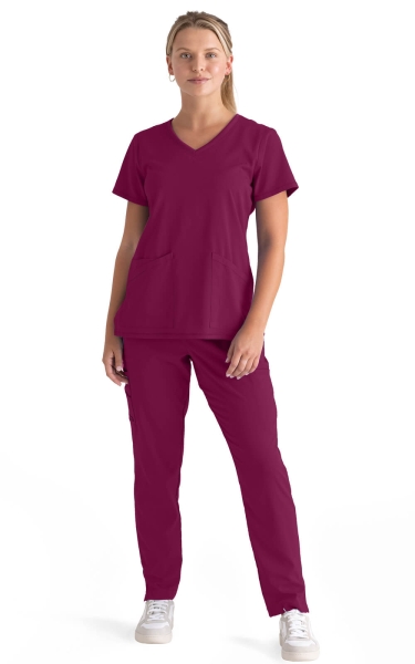 Halat medical Grey's Anatomy by Barco - Serena | Wine - Img 5