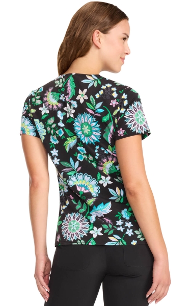 Halat Medical Med Couture - Mc Prints | Bohemian Bloom - Img 2