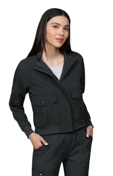 Jacheta Medicală Damă Koi Happiness Artesia - Solis | Black