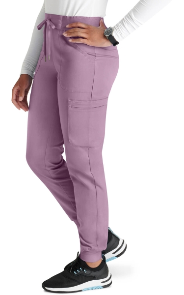 Pantaloni Medicali Antimicrobieni Jogger Cherokee PROTX2® - Atmos | Mauve Haze - Img 2