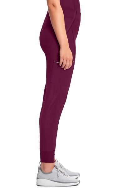 Pantaloni Medicali Antimicrobieni Jogger Cherokee PROTX2® - Infinity | Wine - Img 4