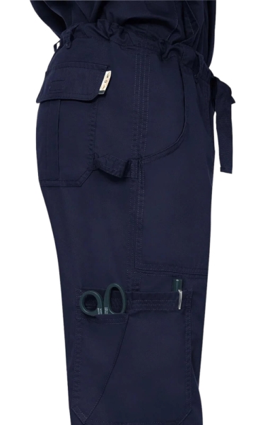 Pantaloni Medicali Drepți James - Navy | Koi Happiness - Img 3