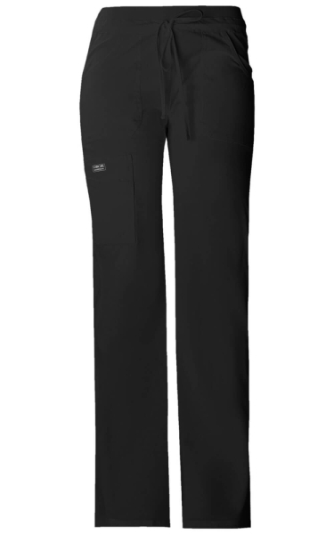 Pantaloni Medicali Evazați - Negru | Cherokee Core Stretch