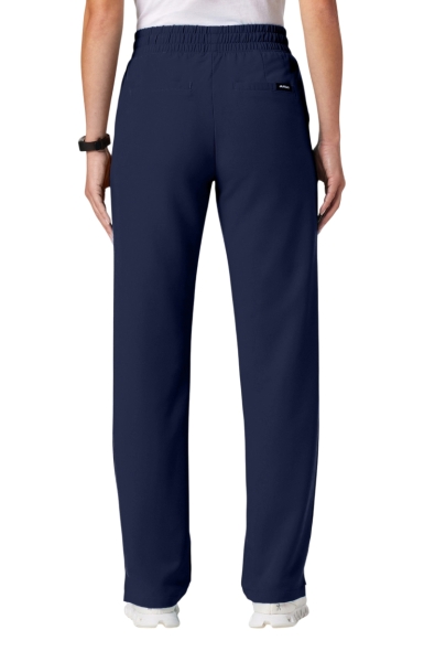 Pantaloni Medicali Jaanuu UltraLAST cu Talie Înaltă – Kerr | Midnight Navy - Img 2