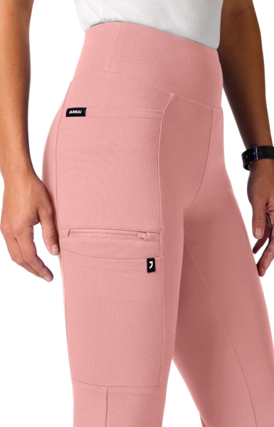 Pantaloni Medicali Jaanuu UltraSOFT Yoga Slim– Perri | Mauve - Img 3