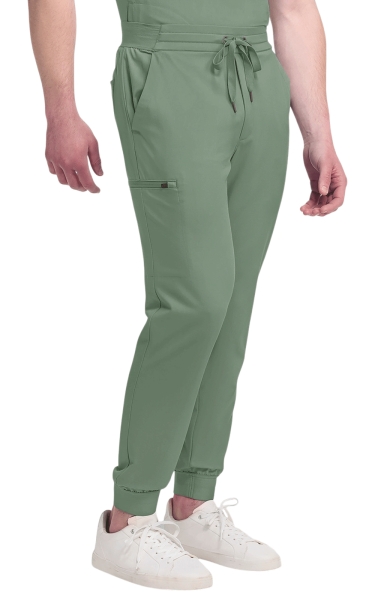 Pantaloni Medicali Jogger Healing Hands - HH Quest | Acadia Green - Img 4
