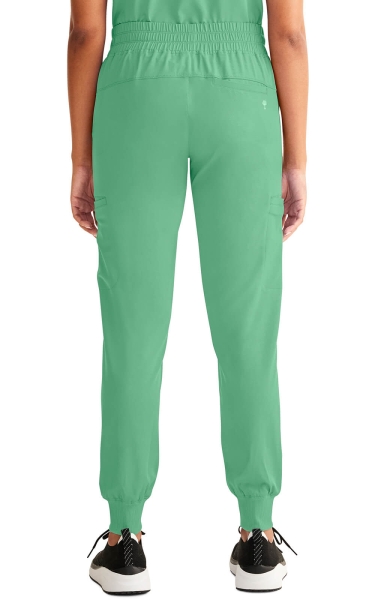 Pantaloni Medicali Jogger Healing Hands Rhea - HH Works | Surreal Green - Img 3