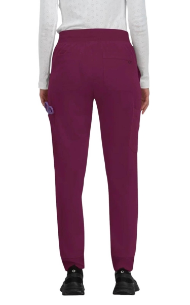 Pantaloni Medicali Jogger Smart Daily koi Next Gen by Koi Happiness | Wine - Img 2
