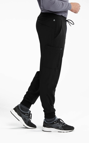 Pantaloni Medicali Jogger Vortex Barco One | Black - Img 3