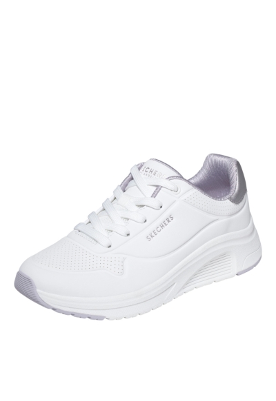 Pantofi Dama Skechers - UNO Lite 2 | White/Lavender - Img 6