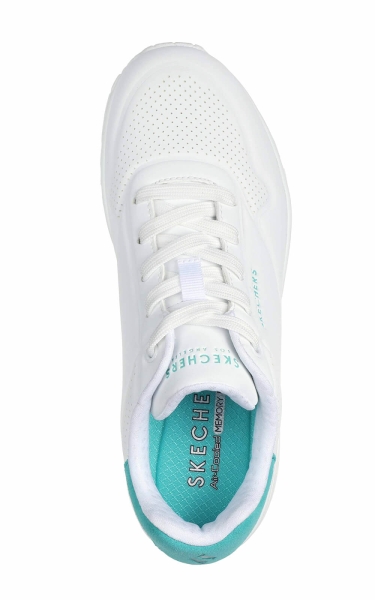 Pantofi Medicali Skechers dama - Uno Stand On Air | Alb - Img 3