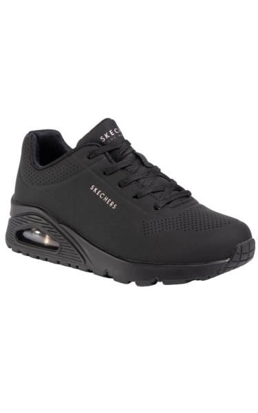 Pantofi Medicali Skechers dama - Uno Stand On Air | Negru - Img 4