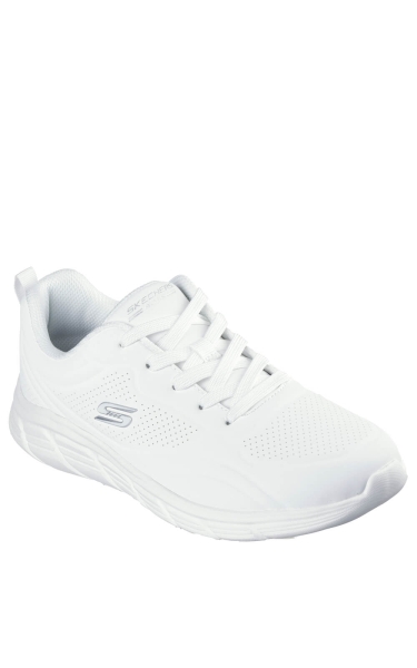 Pantofi Skechers dama - Bobs Flex - Cool Ease | White - Img 3