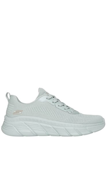 Pantofi Skechers dama - Bobs Flex - Flying Hi | Sage - Img 1