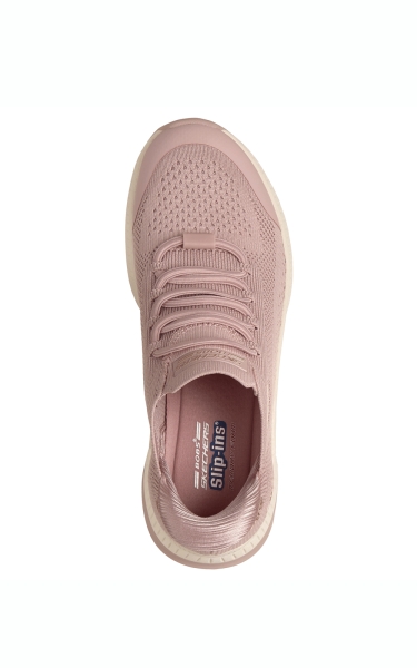 Pantofi Skechers dama Slip-Ins - Bobs Squad 4 - Dire Step | Blush Pink - Img 3