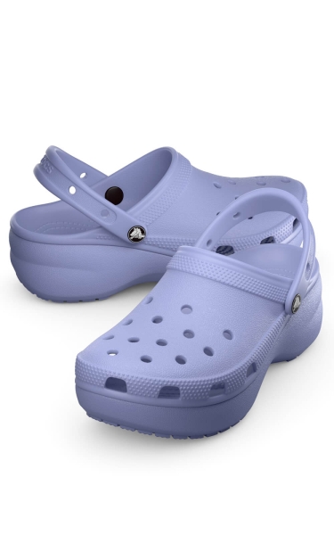 Saboți Crocs - Classic Platform Clog | Blue Haze - Img 3