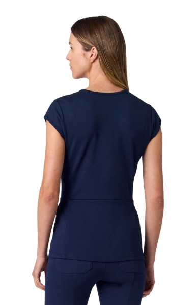 Bluză Medicală Jaanuu UltraSOFT – Isla | Midnight Navy - Img 2