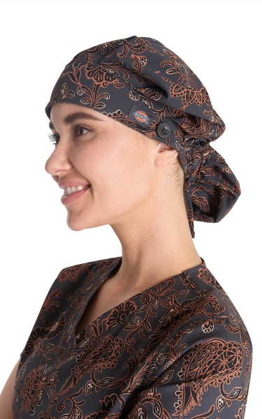 Bonetă Medicală Dickies pentru Păr Lung | Western Floral - Img 2