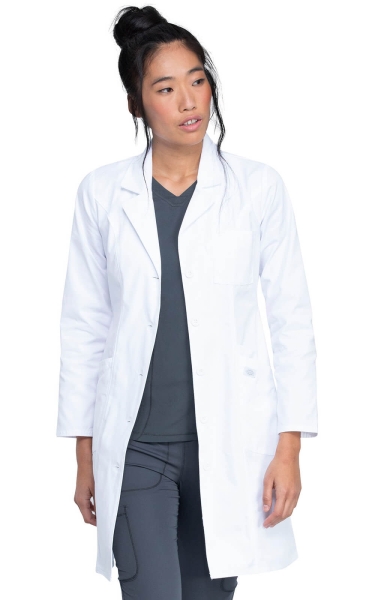 Halat de Laborator Dickies - Prof. Whites | White - Img 3