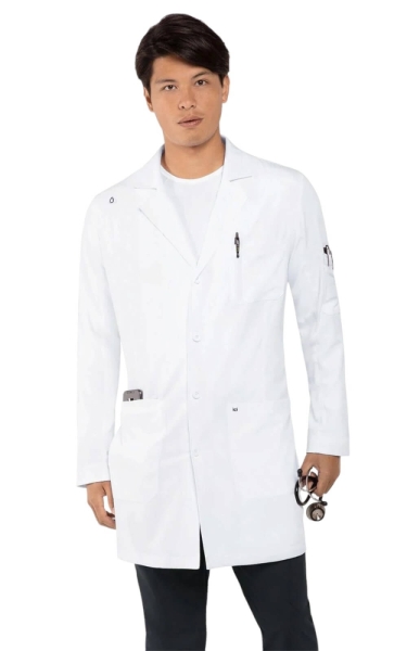 Halat medical barbatesc Koi Happiness His Everyday Lab Coat - Img 1
