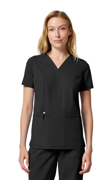 Halat Medical Damă Dickies FORGE - V-Neck | Black